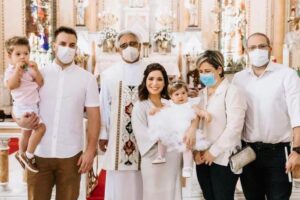 Sabrina Petraglia e filho