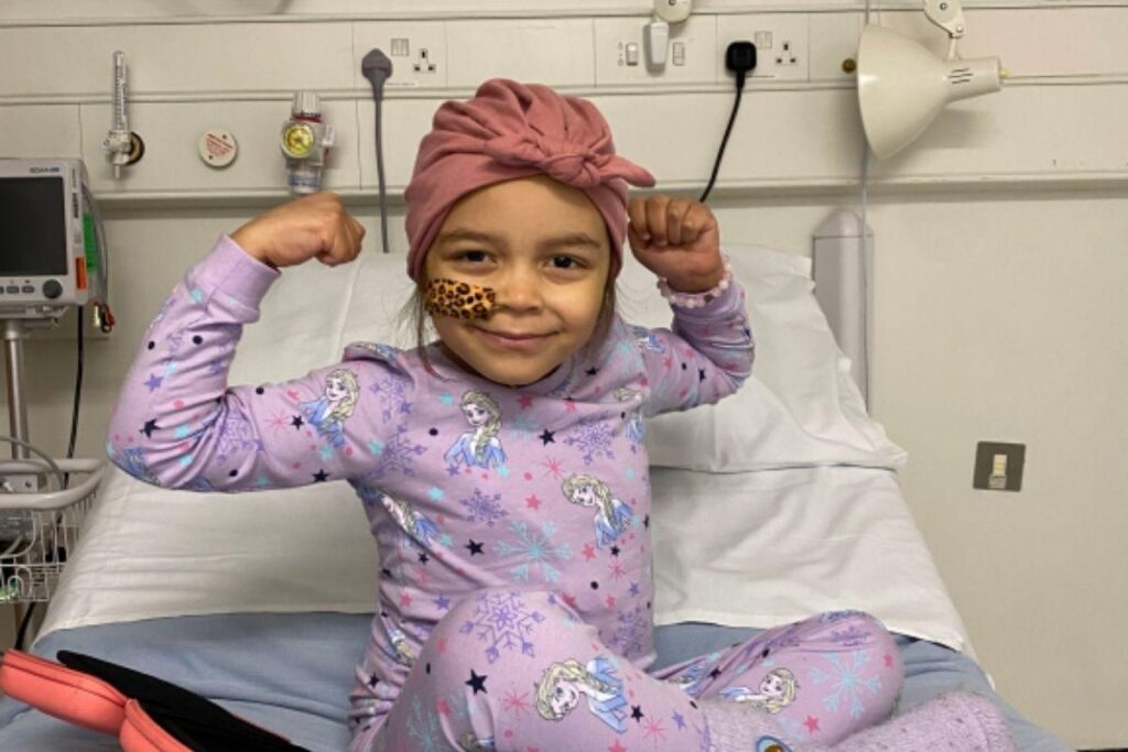 Criança de 4 anos é diagnosticada com câncer raro