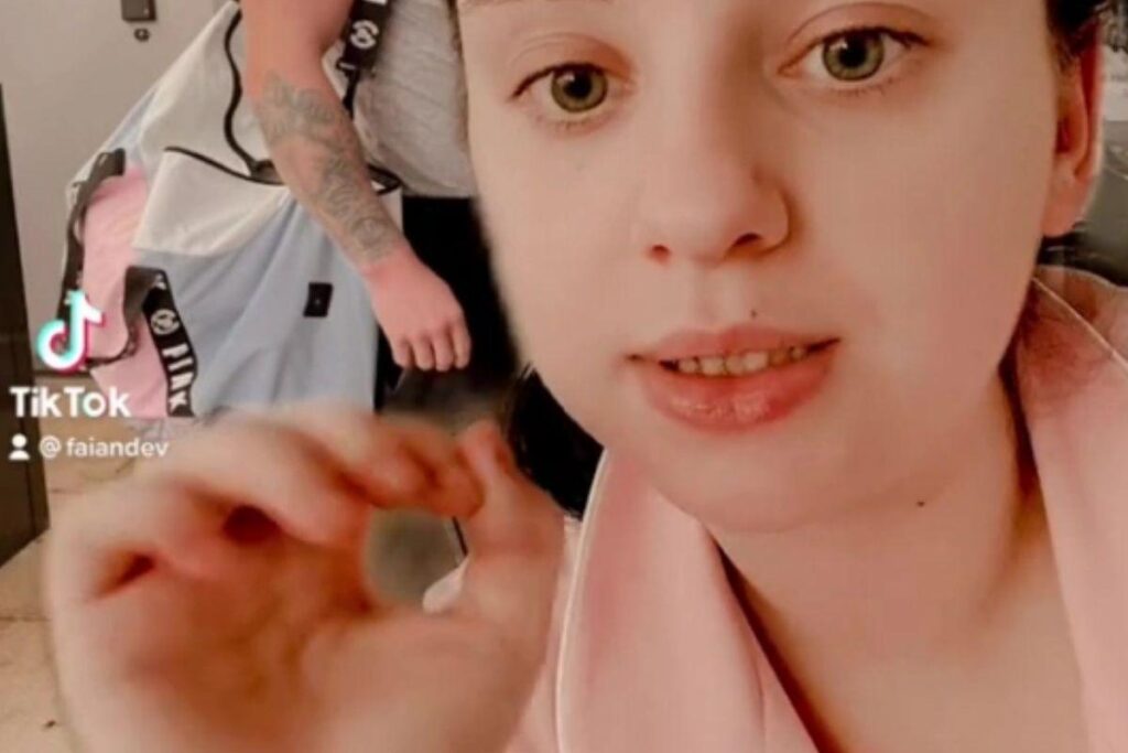 Um dos cliques feitos pelo marido de Fai