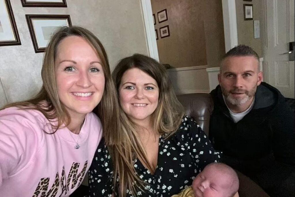 Steph se ofereceu para ser barriga solidária de Lorna