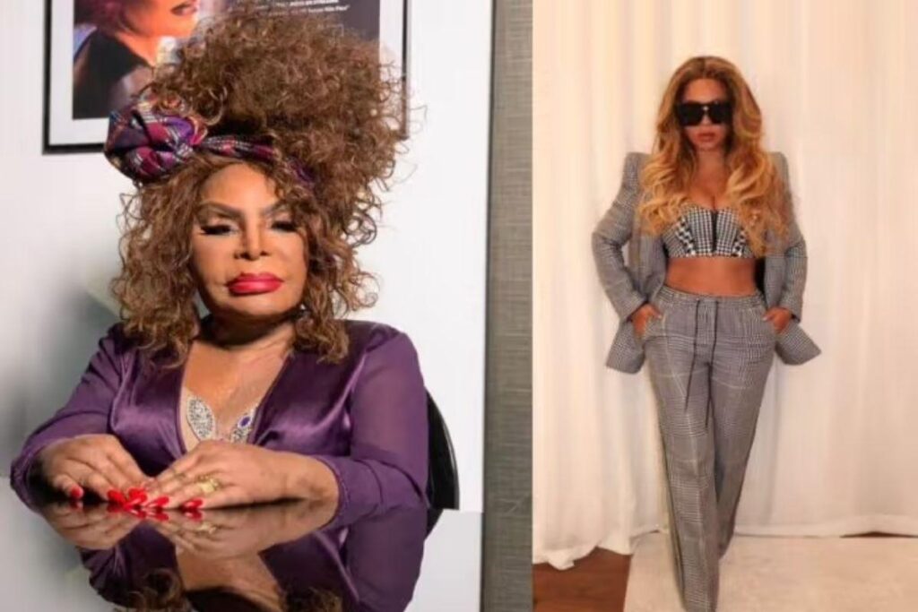 Site oficial da artista costuma homenagear grandes nomes de sucesso