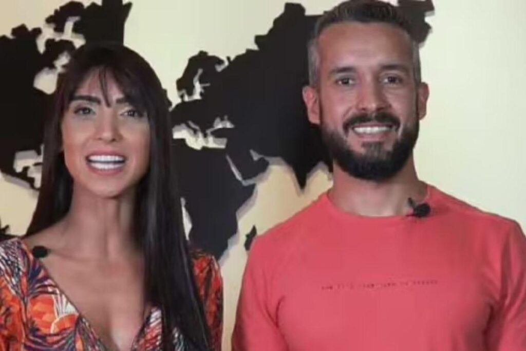 O refeitório da instituição que está sendo reformado por Taina e Renato