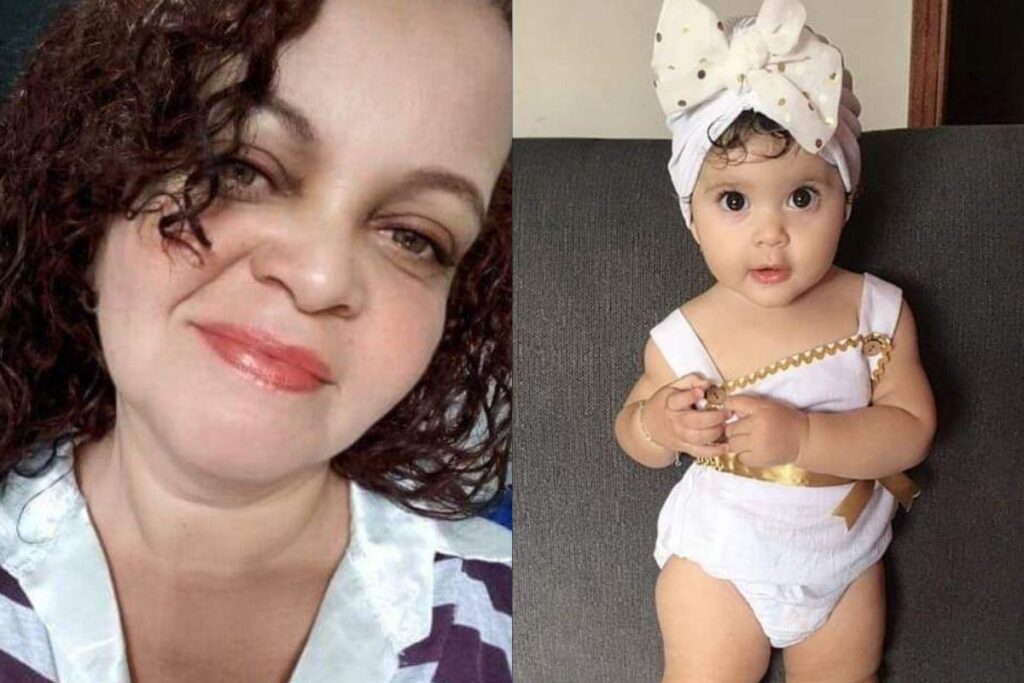 A neta de Dileuza, Fernanda, está grávida