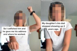 Uma mãe teve uma ideia inusitada para fazer o ex-marido, que sumiu, pagar a pensão da filha