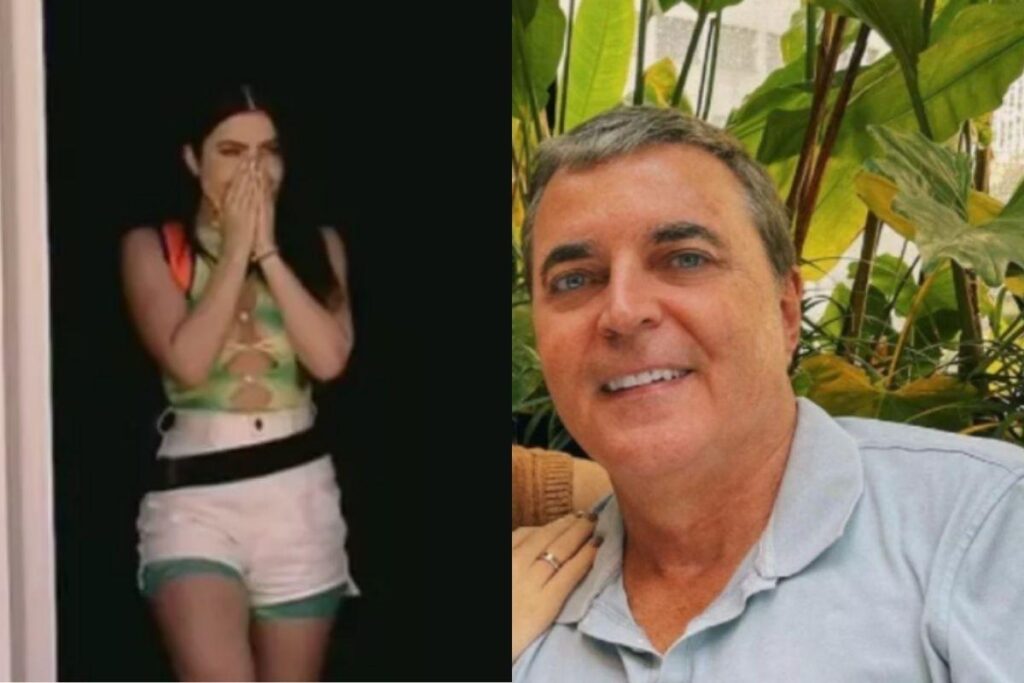 Jade Picon e Carlos Picon