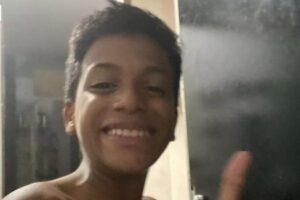 Guilherme não percebeu que havia sido atingido por bala perdida