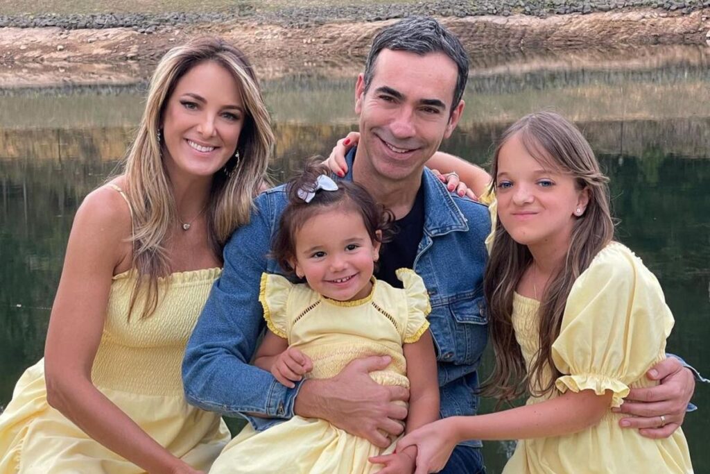 Rafa Justus levou a irmã mais nova para a escola