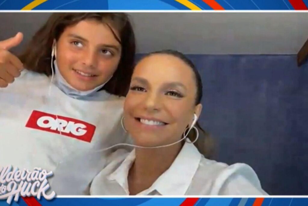 Marcelo arrasou na banda de Ivete!