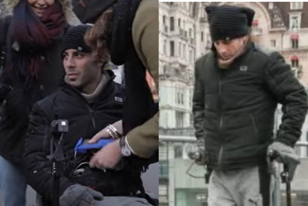 Homem volta a andar após acidente em 2017