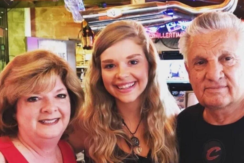 Uma foto de bebê de Jessica, que descobriu, depois de 30 anos, que seu pai não era seu pai biológico