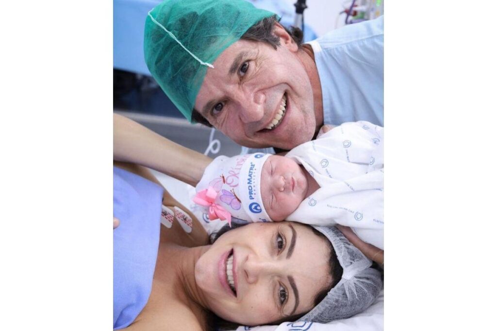 Aline de Pádua mostra ensaio newborn da filha com Daniel