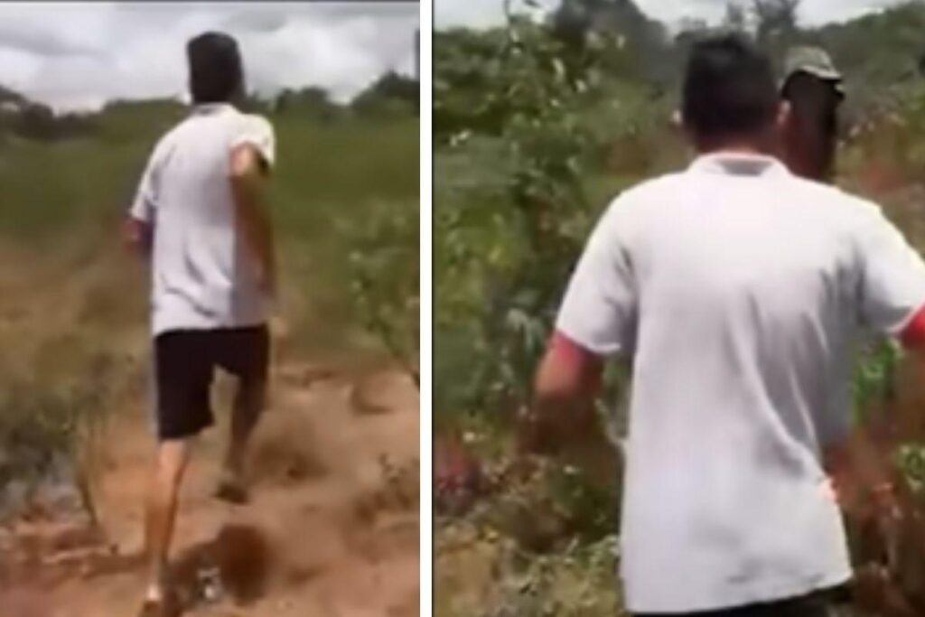 Sandro e o pai choraram muito no momento