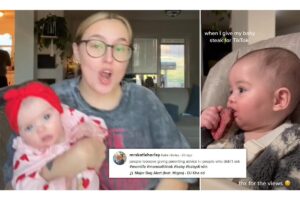 Katie disse que Eliza ama carne