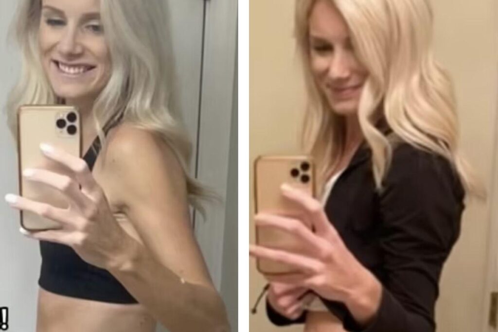 Caroline surpreendeu com registros do casamento