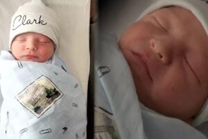 Chris é pai de Clarke