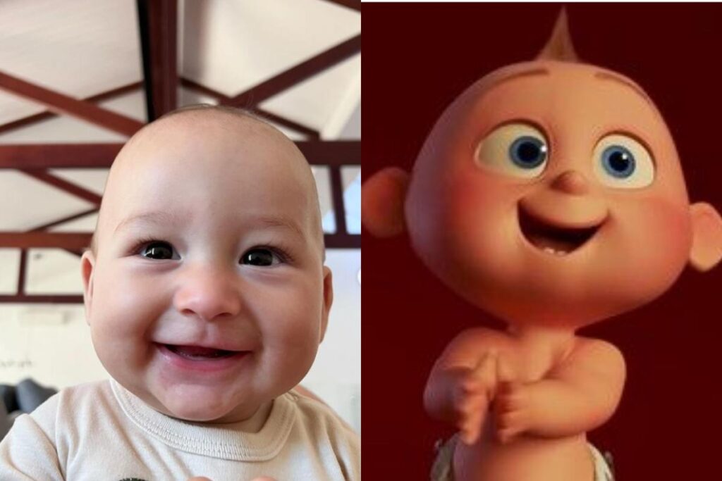 Cris foi comparado com Zezé, personagem de Os Incríveis