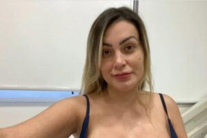 Andressa Urach desabafa sobre pós-parto: “As dores parecem que nunca vão acabar”