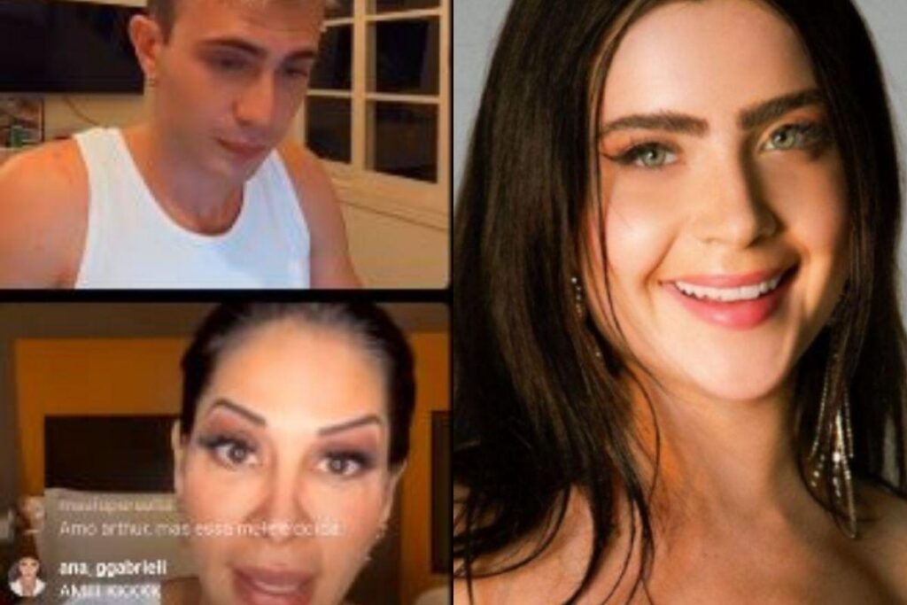 Maíra entrou na live de Leo Picon para dizer que poderá processar a equipe de Jade Picon