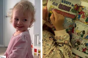 Alice apareceu “lendo” em inglês