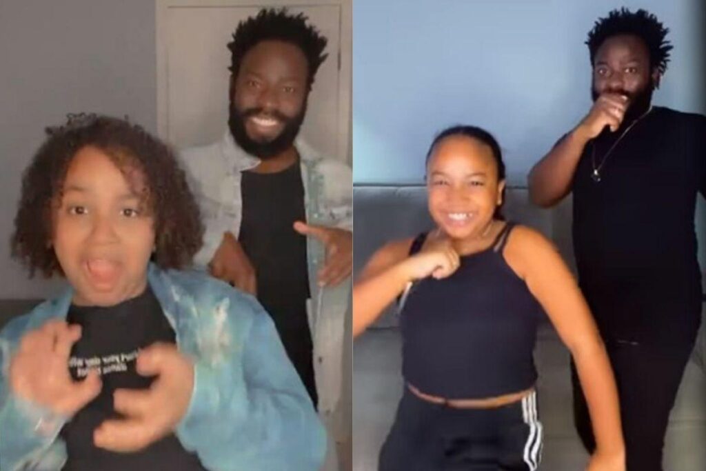 Douglas e Maria Flor são super unidos