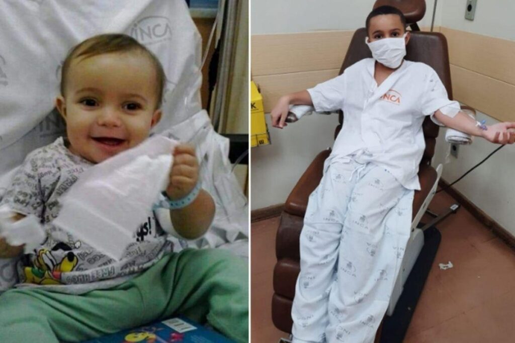 A mãe anotava todo o processo do tratamento do filho