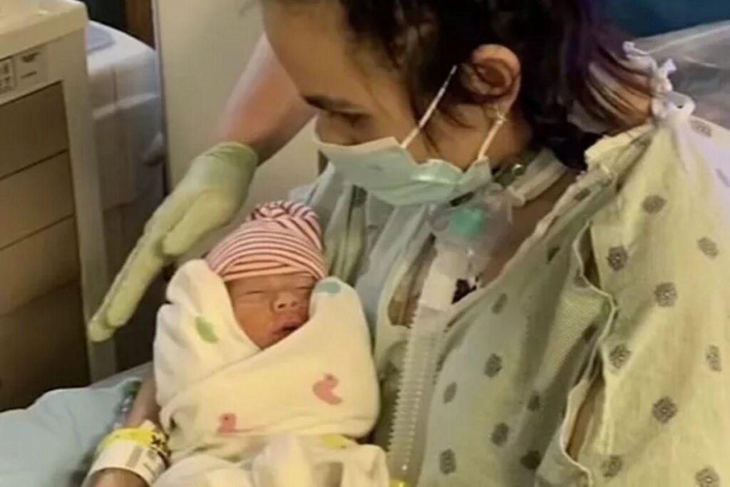 Diana sobreviveu ao COVID, ataque cardíaco e derrames ao parto