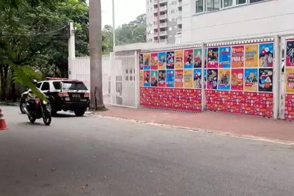 Pai de aluno leva tiros em frente à escola na Zona Sul de São Paulo
