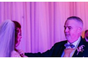 Megan não segurou as lágrimas na hora que viu a cena