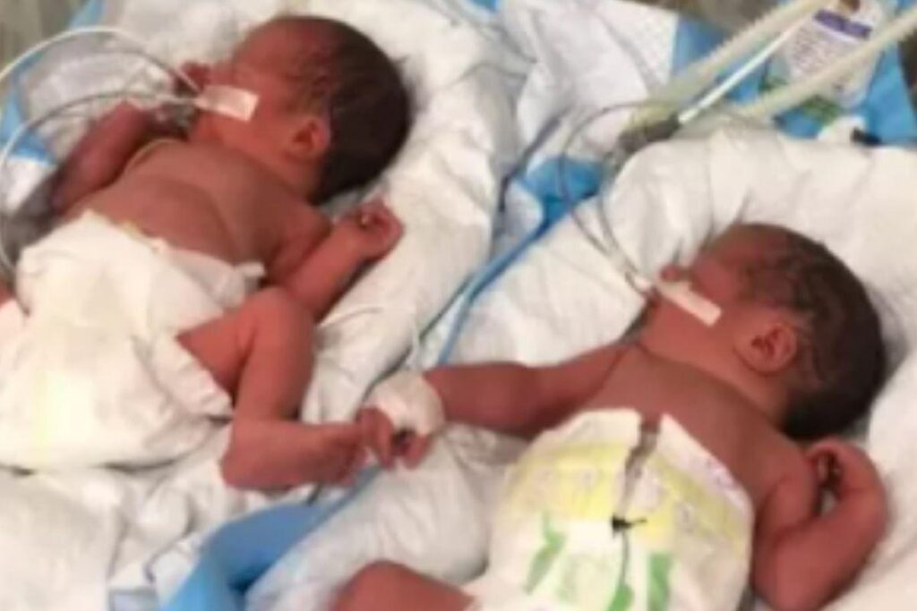 Pais tentam salvar filhos prematuros que nasceram de barriga de aluguel na Ucrânia