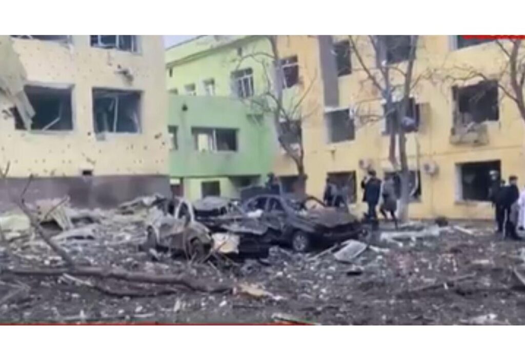 Olga salva o filho recém-nascido, de bombardeio de Rússia à Ucrânia