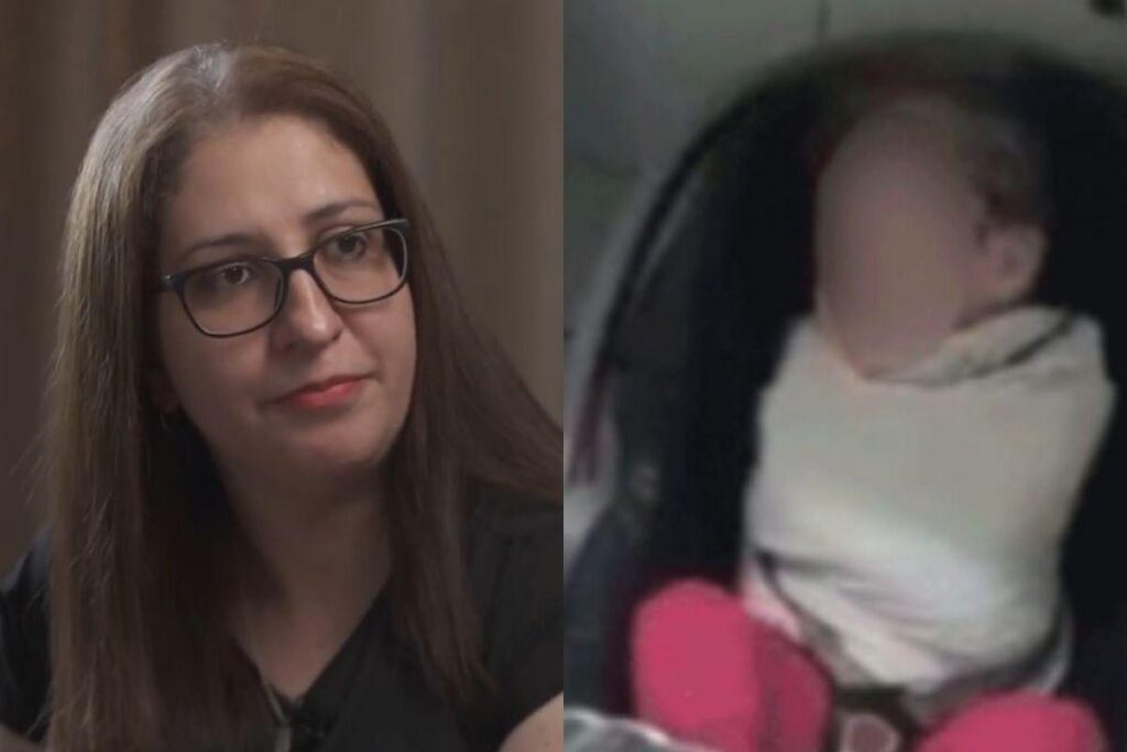 Os bebês foram amarrados com uma camisa de força e deixados no banheiro