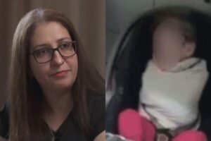 Os bebês foram amarrados com uma camisa de força e deixados no banheiro