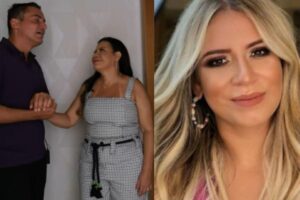 Dona Ruth não conteve a emoção na entrevista!