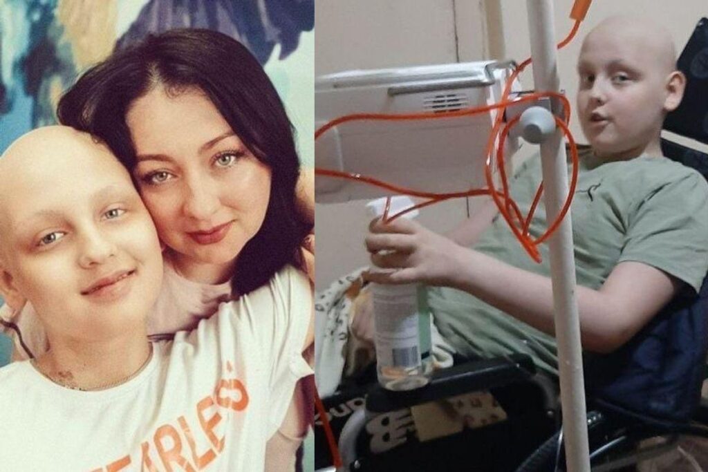 Mãe relata horror e tratamento de câncer do filho no porão de hospital ucraniano: “Ele quer viver”