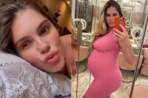 Bárbara Evans conta que perdeu tampão mucoso ao entrar nos 9 meses de gravidez