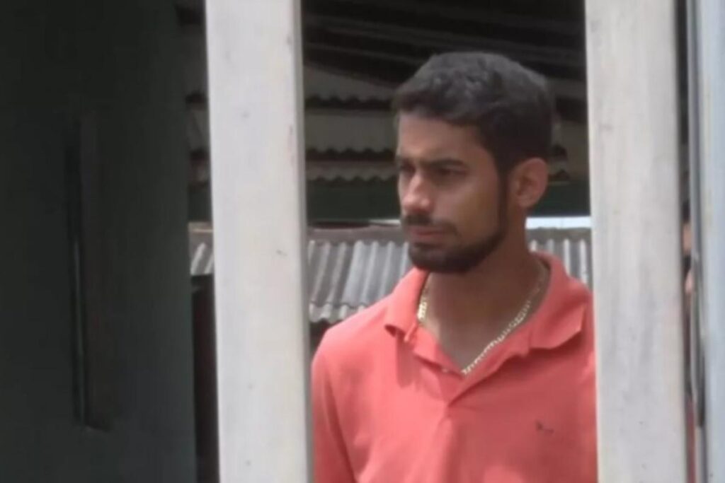 O sangue saiu pelo esgoto da casa