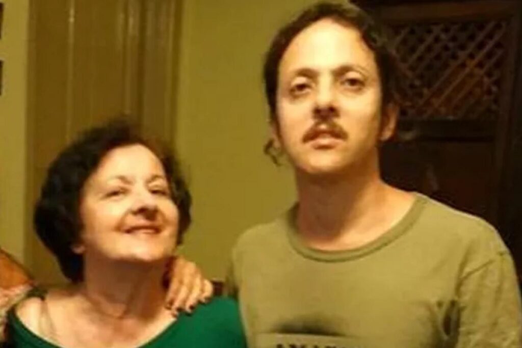 Casa amarela que mãe e filho moravam, desabou em Petrópolis