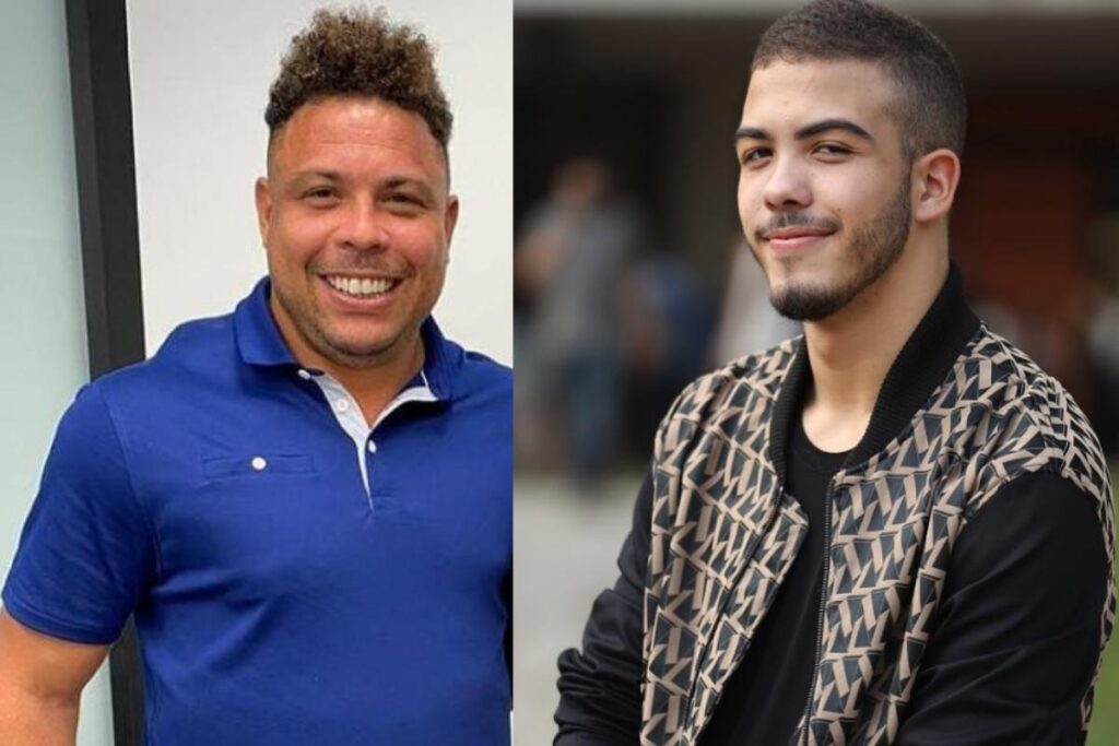 Ronald Lima, filho do Ronaldo Fenômeno e Milene Domingues