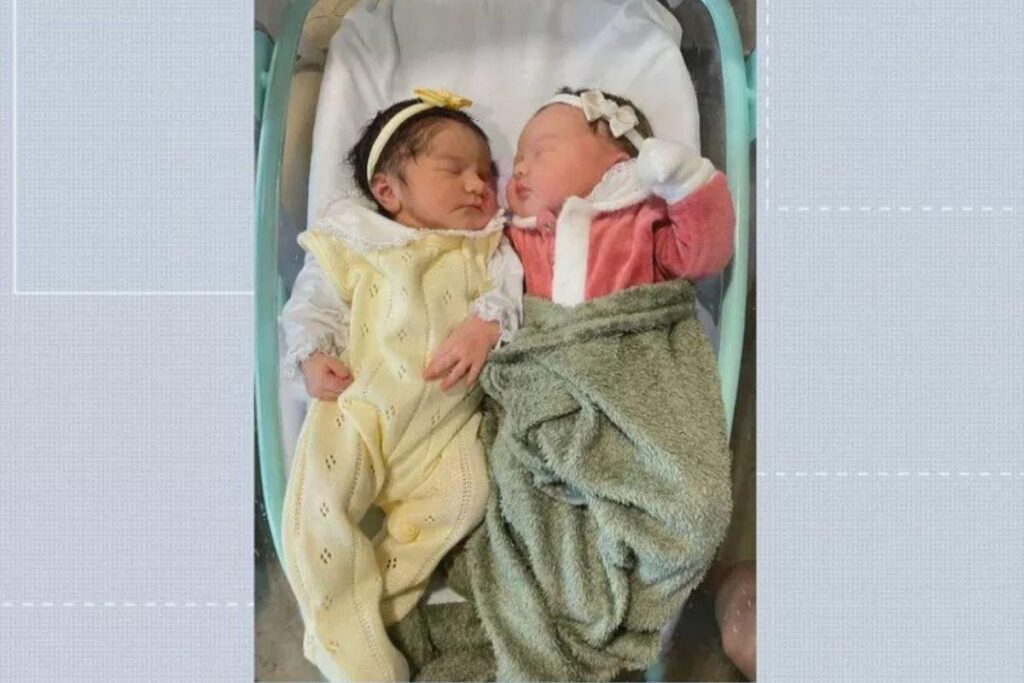 As irmãs gêmeas falaram que nada foi combinado