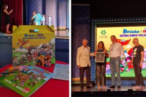 Ao todo são 5 livros da Dorinha pelo Brasil, cada um referente a uma região do país