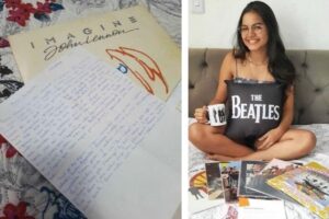 Bárbara lê a carta que o pai havia escrito e tinha se perdido