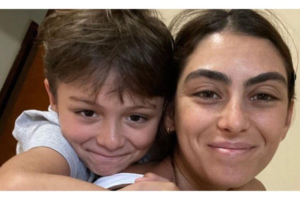 Joaquim, filho de Mariana Uhlmann, sofreu um acidente