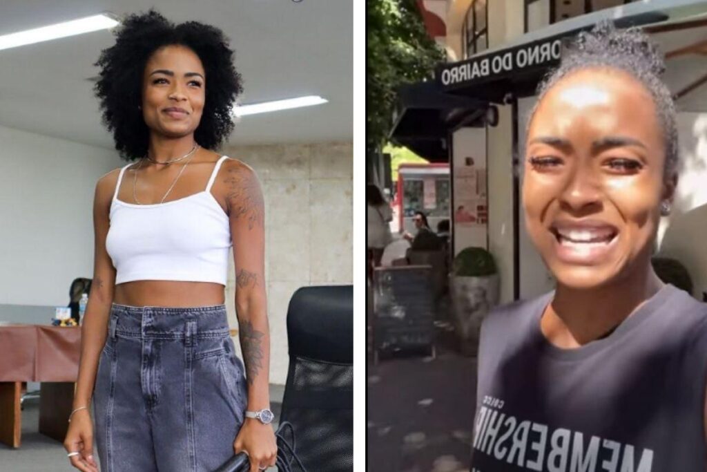 Sarah Fonseca denunciou o caso de racismo em vídeo