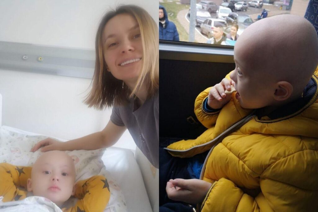 Nikita retomou o tratamento contra a leucemia na Polônia