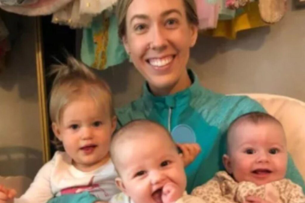 Mãe dá à luz 3 bebês em menos de 1 ano