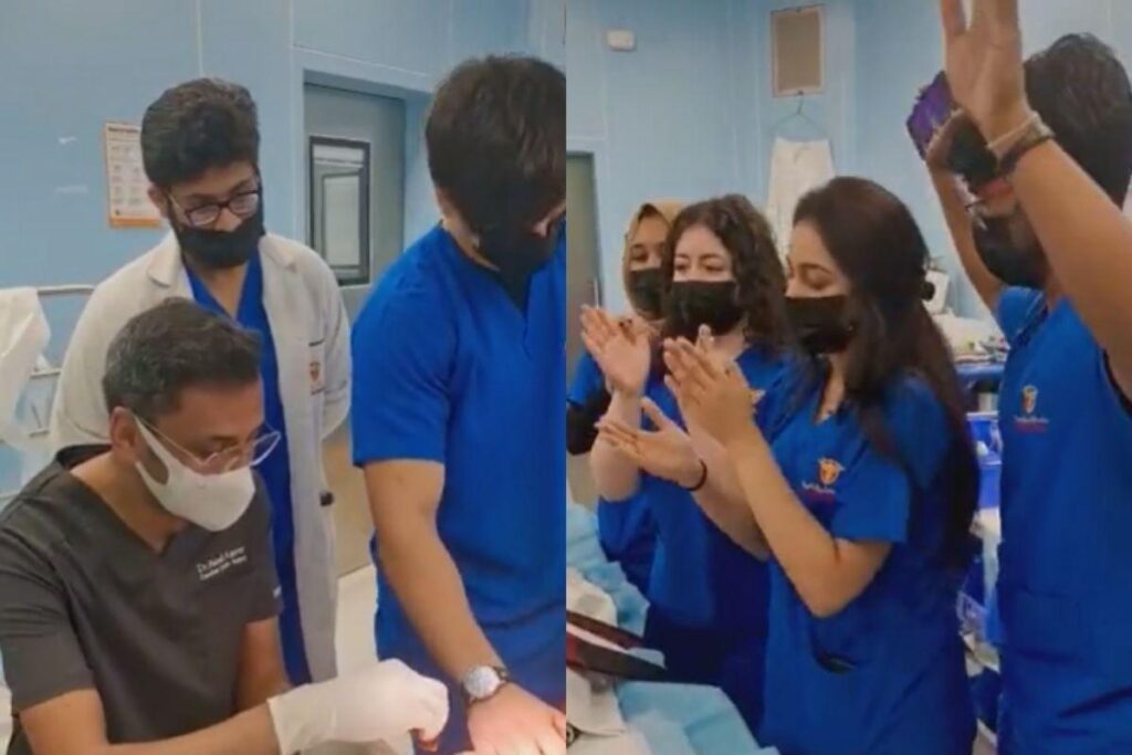 Médicos cantam ‘Baby Shark’ para acalmar criança durante cirurgia em vídeo
