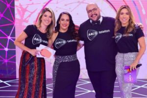 Rebeca Abravenel compartilha fotos raras com a sobrinha, filha de Patrícia Abravanel