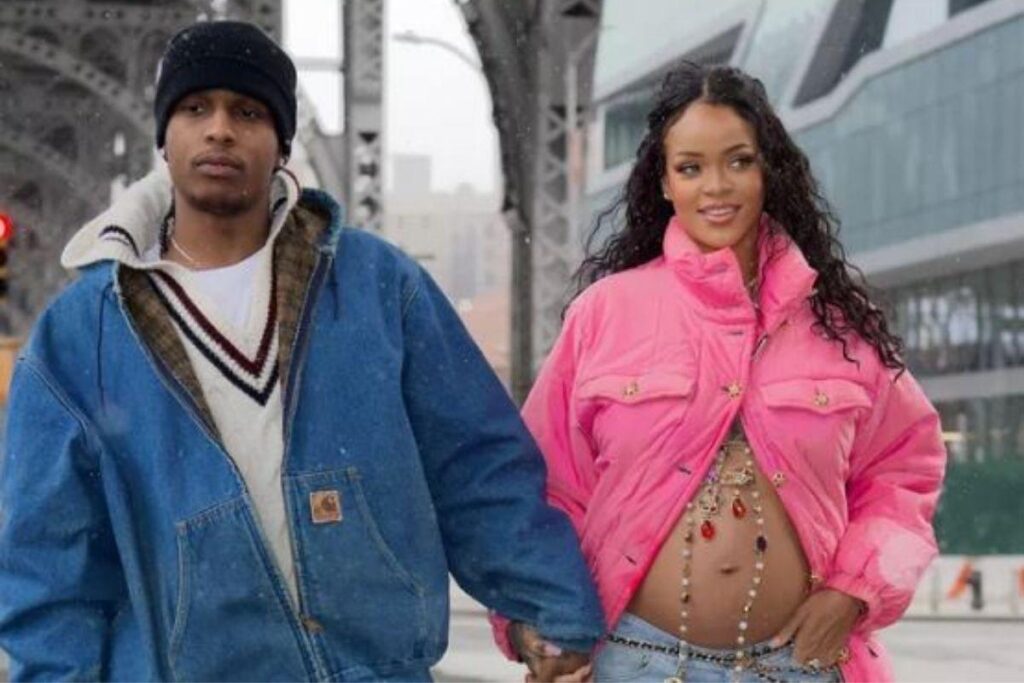 Rihanna está grávida do primeiro filho com A$ap Rocky