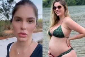 Bárbara Evans falou sobre os seios que caíram após a gestação