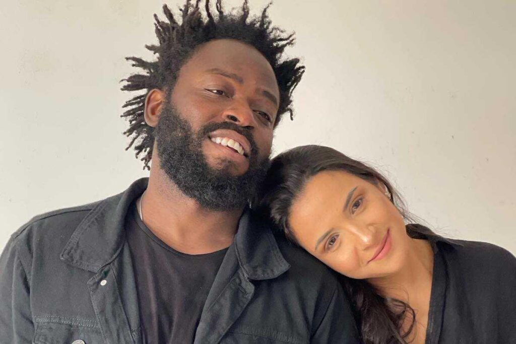 Carol Samarão, esposa de Douglas Silva, disse que Morena está bem, depois de ir parar no hospital